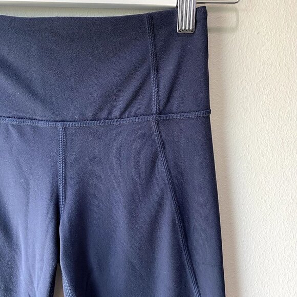 Athleta Salutation Tight 7/8 Leggings Navy XS - Picture 3 of 8